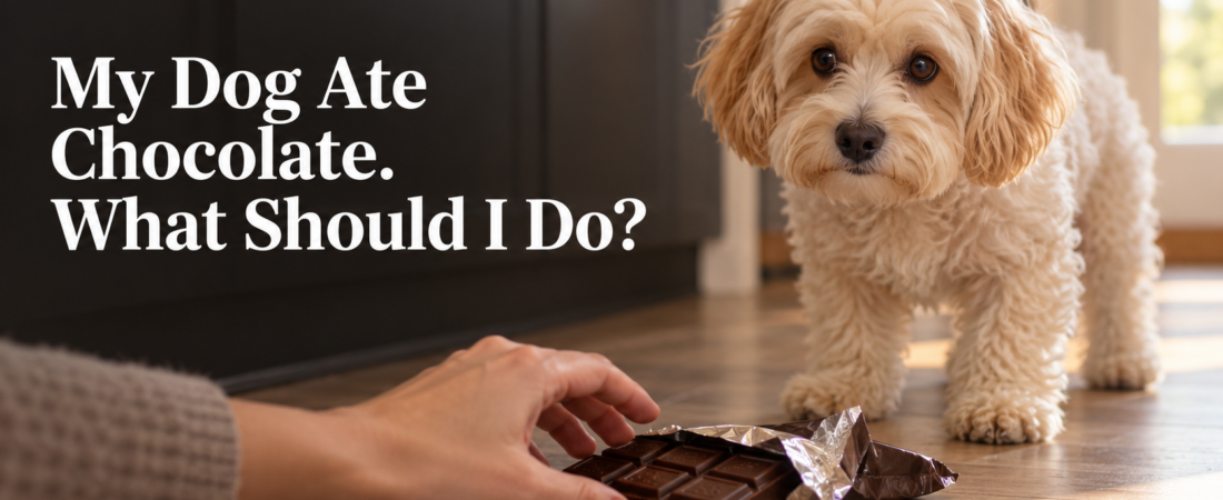 My Dog Ate Chocolate. What Should I Do?